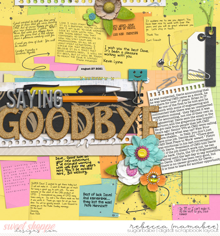 Saying Goodbye
