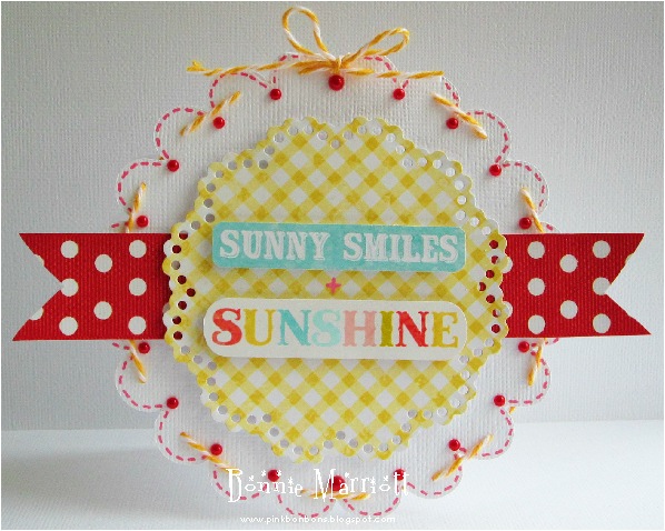 Scallop shaped Card