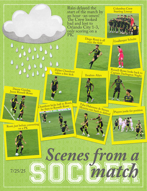 Scenes from a Soccer Match