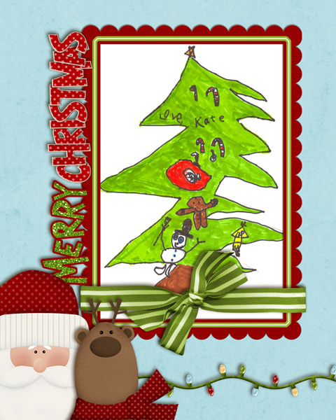 School Christmas Card
