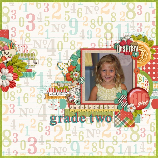 School - Second Grade - First Day of School