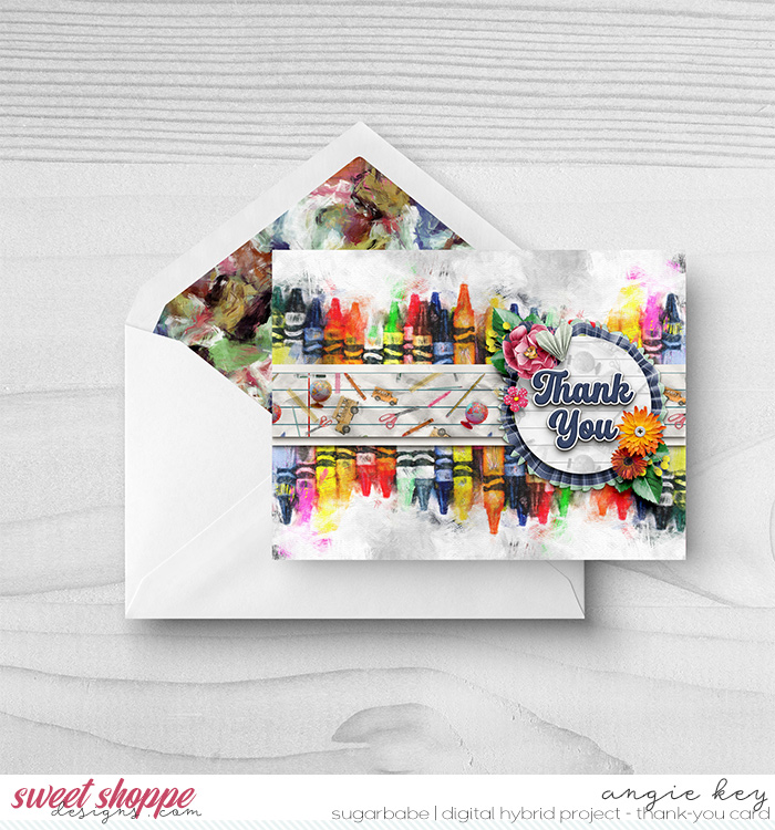 School-themed Thank You Card