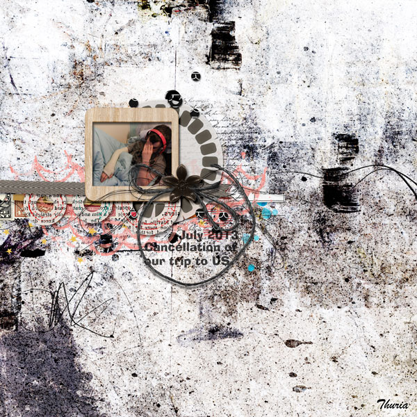 Scrap-A-Thon - Challenge 23 - Crual summer