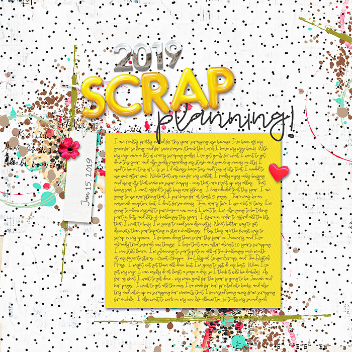 Scrap Planning 2019