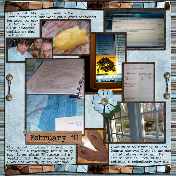 Scrap Your Day - February