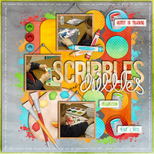 scribbles and dribbles class