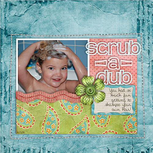 Scrub-a-dub