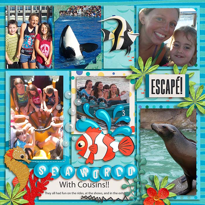 Sea World-with Cousins!