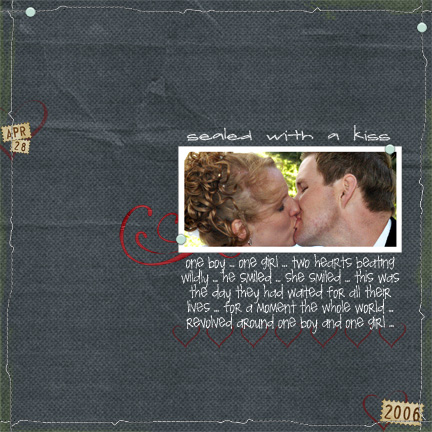 sealed with a kiss