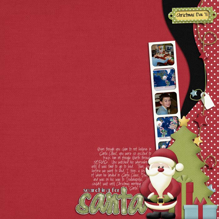 searching for santa.