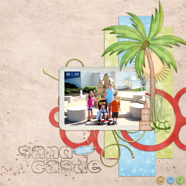 Seaside Sand Castle