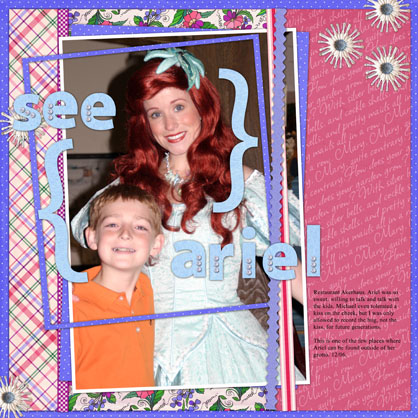 see ariel at disney