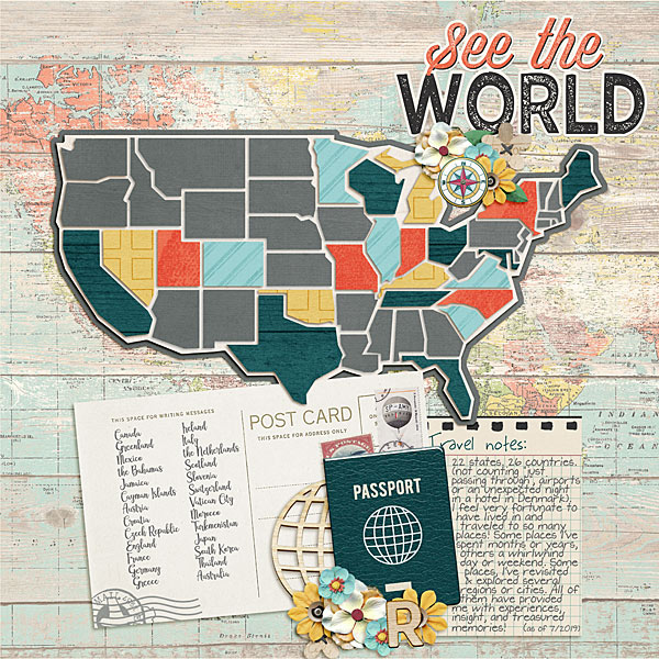 See the World #5 July Passport