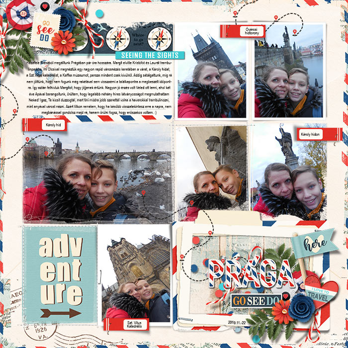 Selfies in Praha