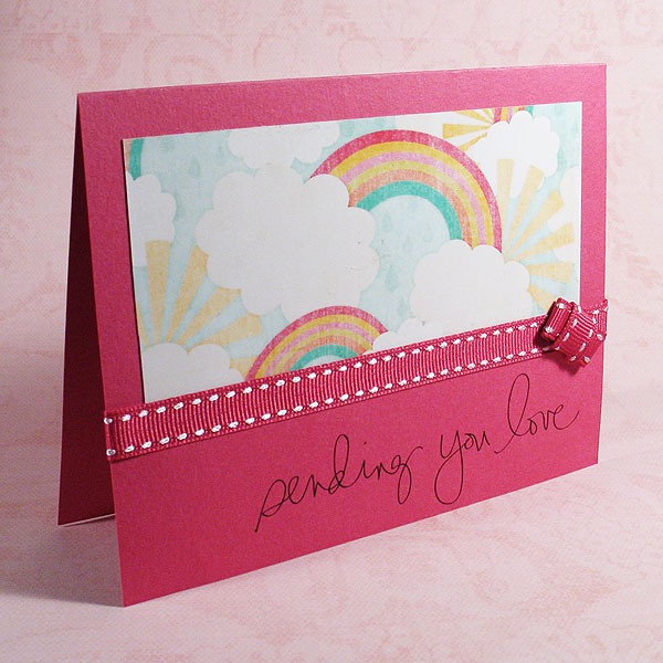 Sending You Love Card
