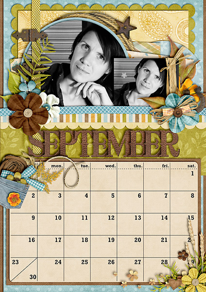September 2012 Calendar