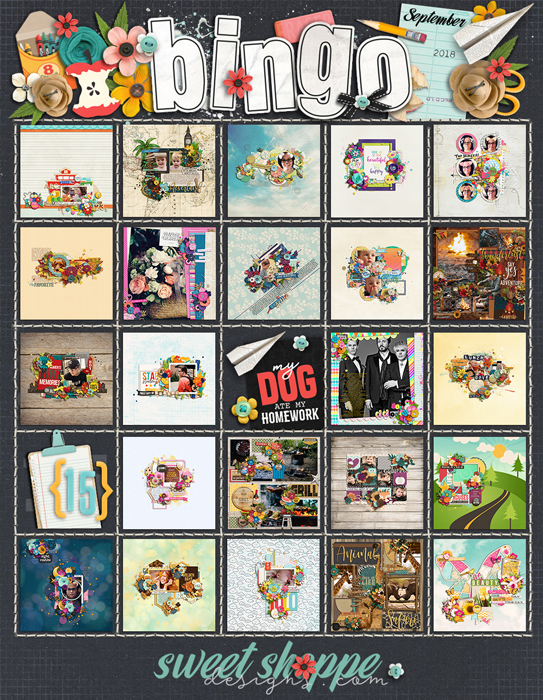 September 2018 - Bingo BlackOut