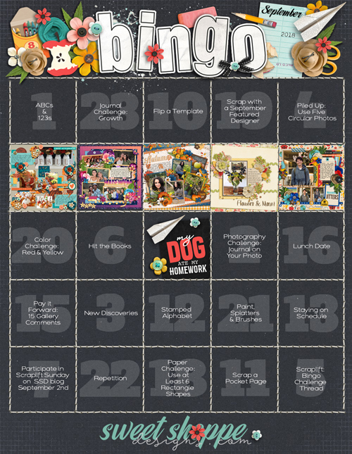 September Bingo 2018