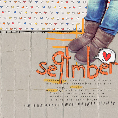 September looks like my boots