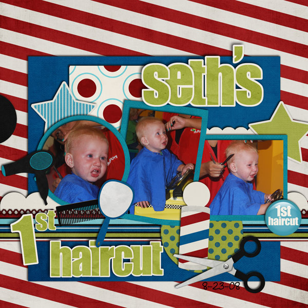 Seth's First Haircut