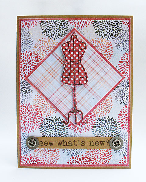 Sew, What's New? Card