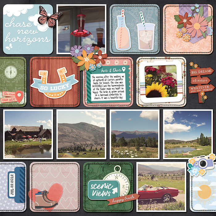 shadowbox 24 - grid design