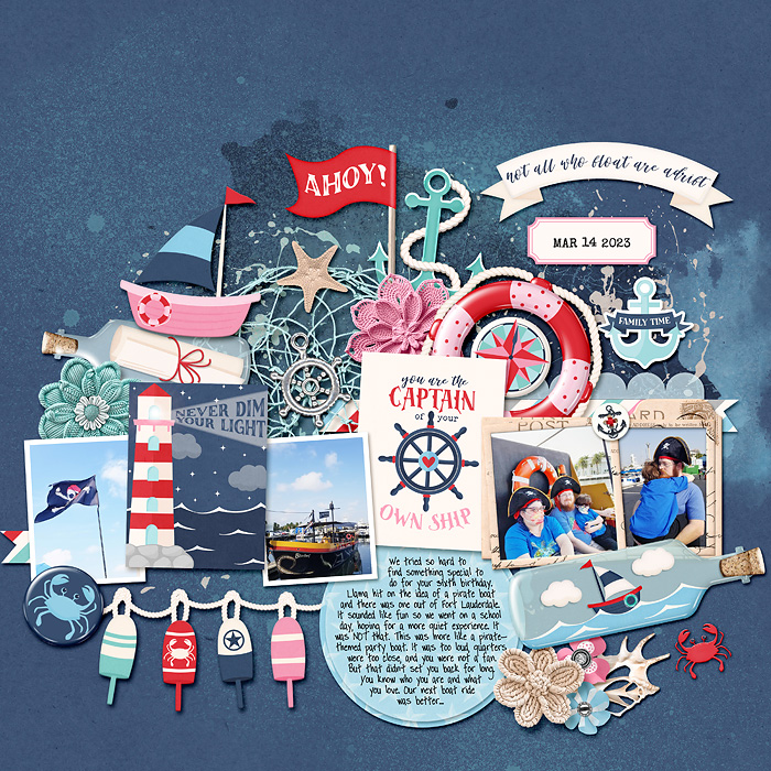 shadowbox 7 - timeless nautical