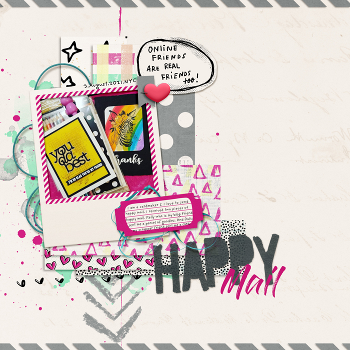 Shadowbox Aug 2021: Aug4 - Mail - Happy Mail