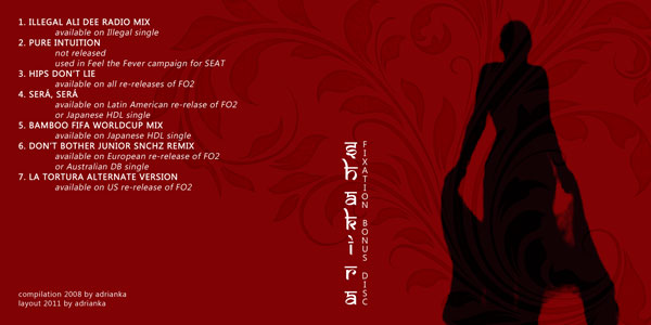Shakira :: Fixation Bonus Disc