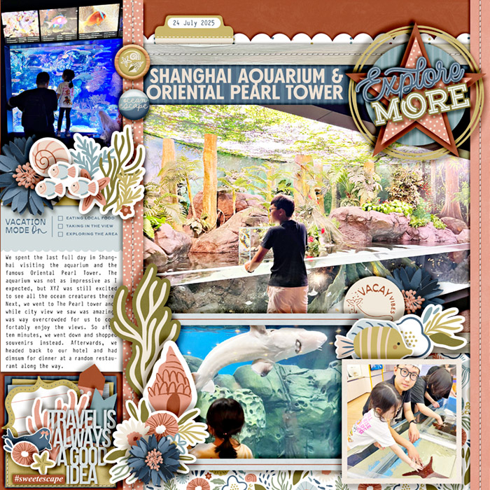 Shanghai Aquarium and Oriental Pearl Tower - LHS