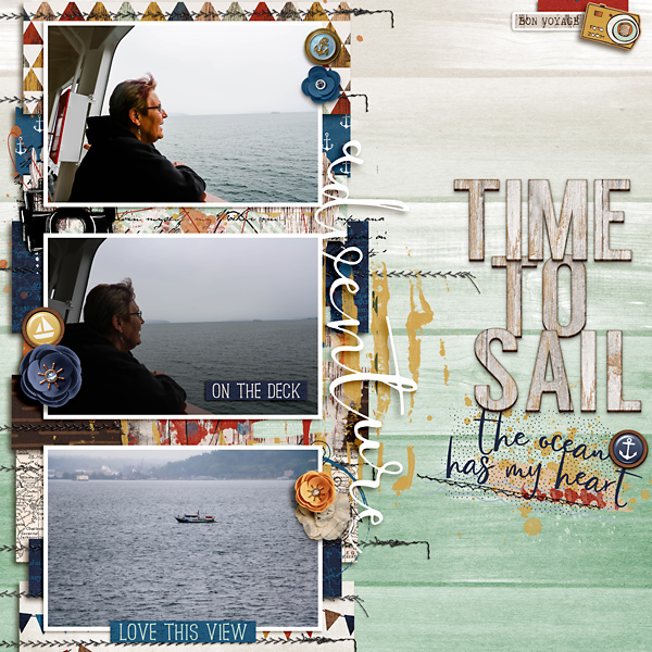 Sharon at Sea