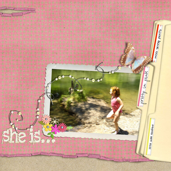 She is...