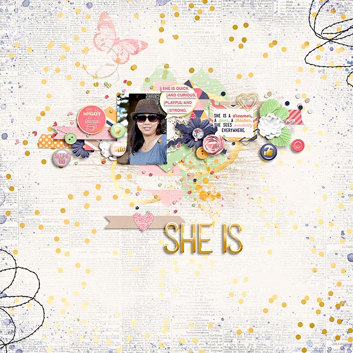 she is