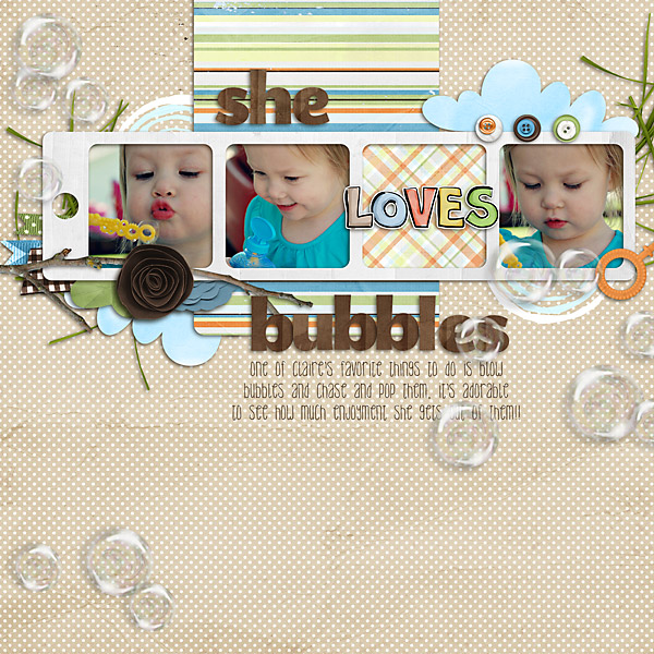 She Loves Bubbles