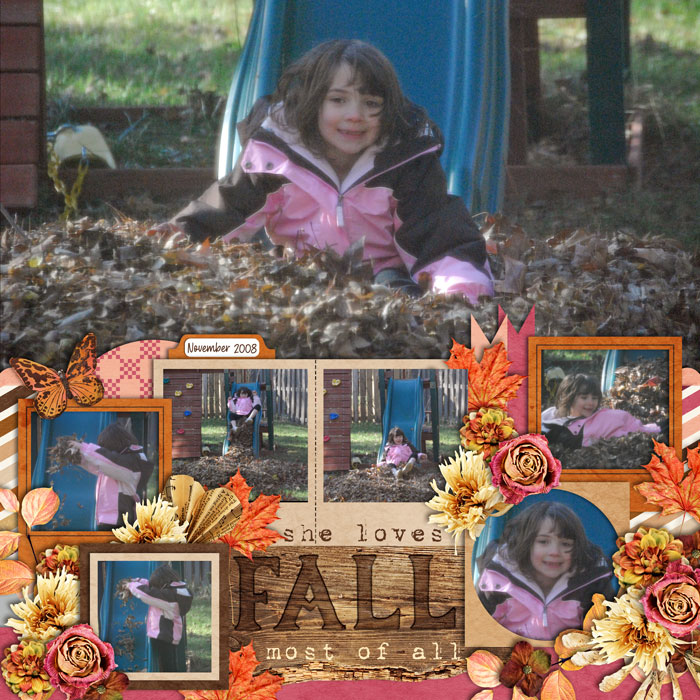 She Loves Fall Most of All