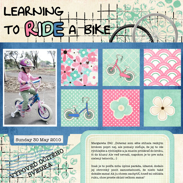 She rides!