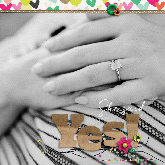 she said yes