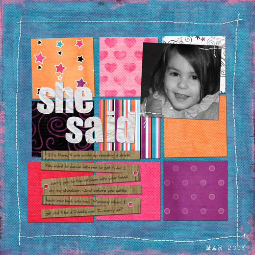 She Said