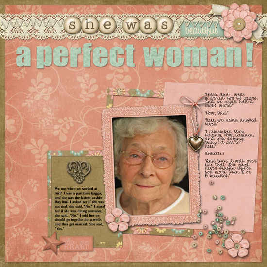 she was a perfect woman
