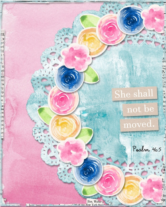 She will not be moved