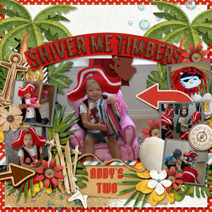 Shiver Me Timbers Addy's Two