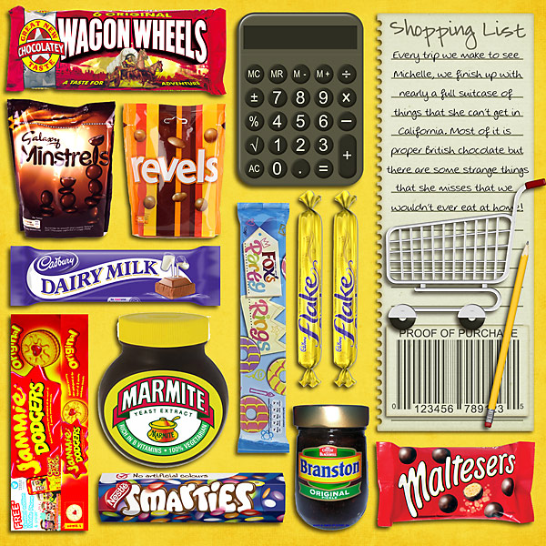 shopping list for america