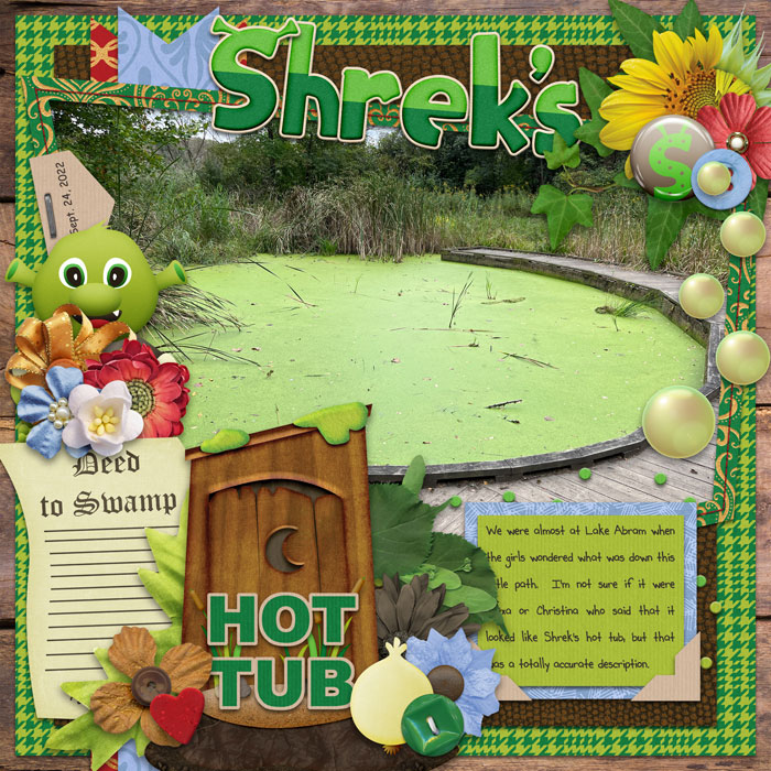 Shrek's Hot Tub