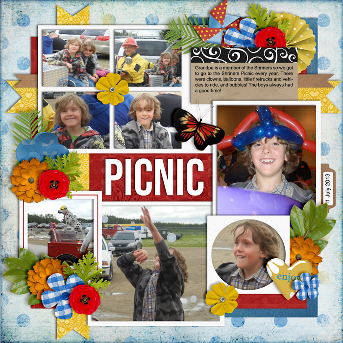 Shriners Picnic (right page)