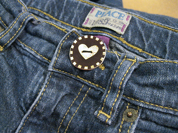 Shrinky Dink Button