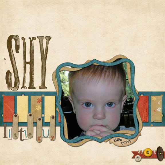 shy little guy