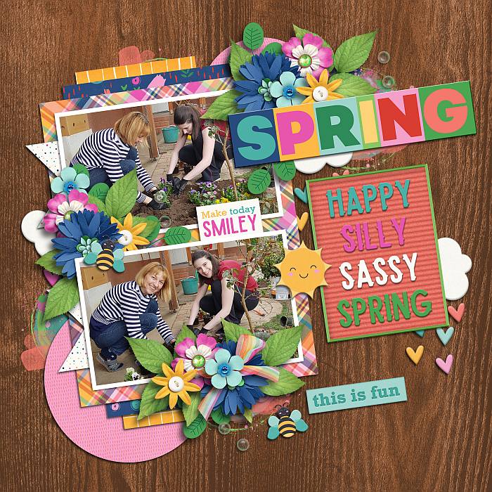 Silly sassy happy spring