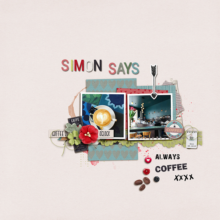 Simon says: always coffee!