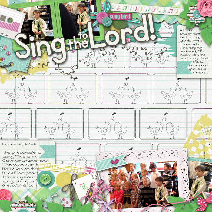 sing to the Lord