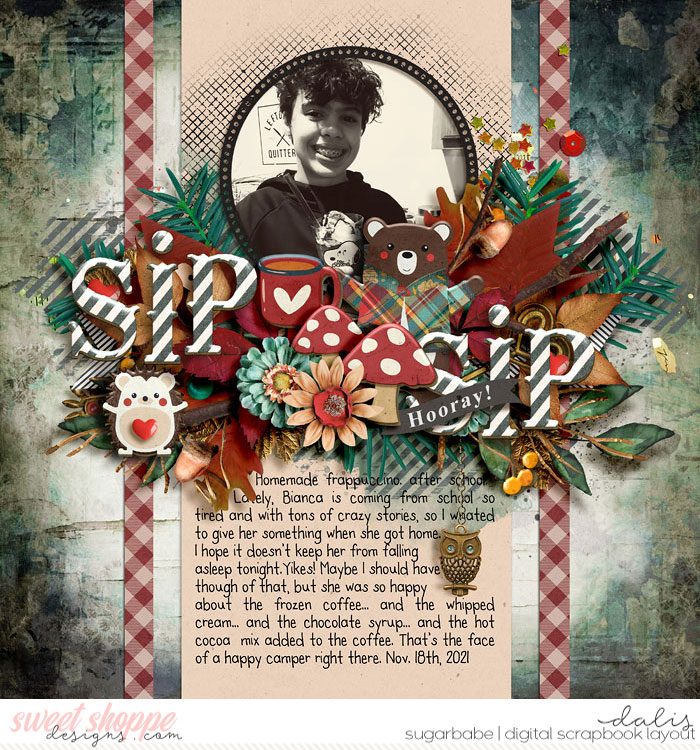 sip sip hooray! - Details Challenge